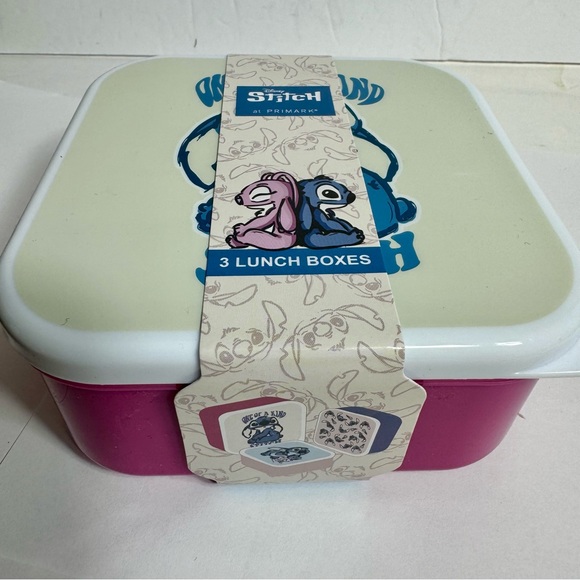 NWT. Primark 3 small Disney lunch boxes. Each box fits into the other. - Picture 4 of 13